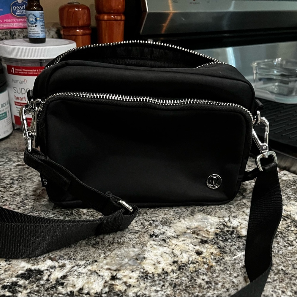 Lululemon crossbody bag.
